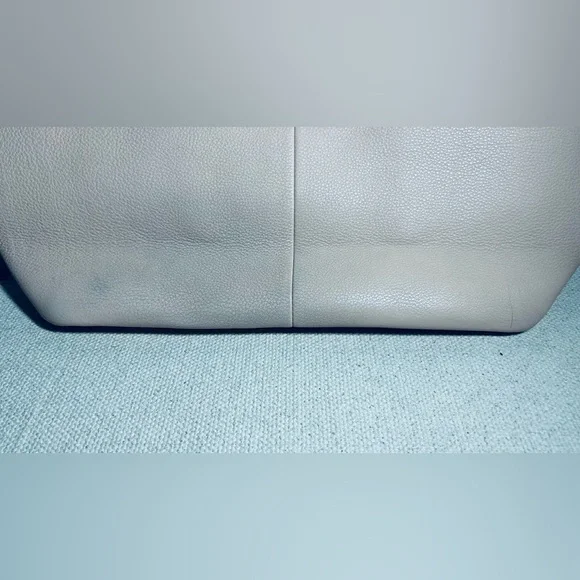 Karl Lagerfeld “Toby” Blush Pink Leather Tote with Tassel Charm - Picture 12 of 16